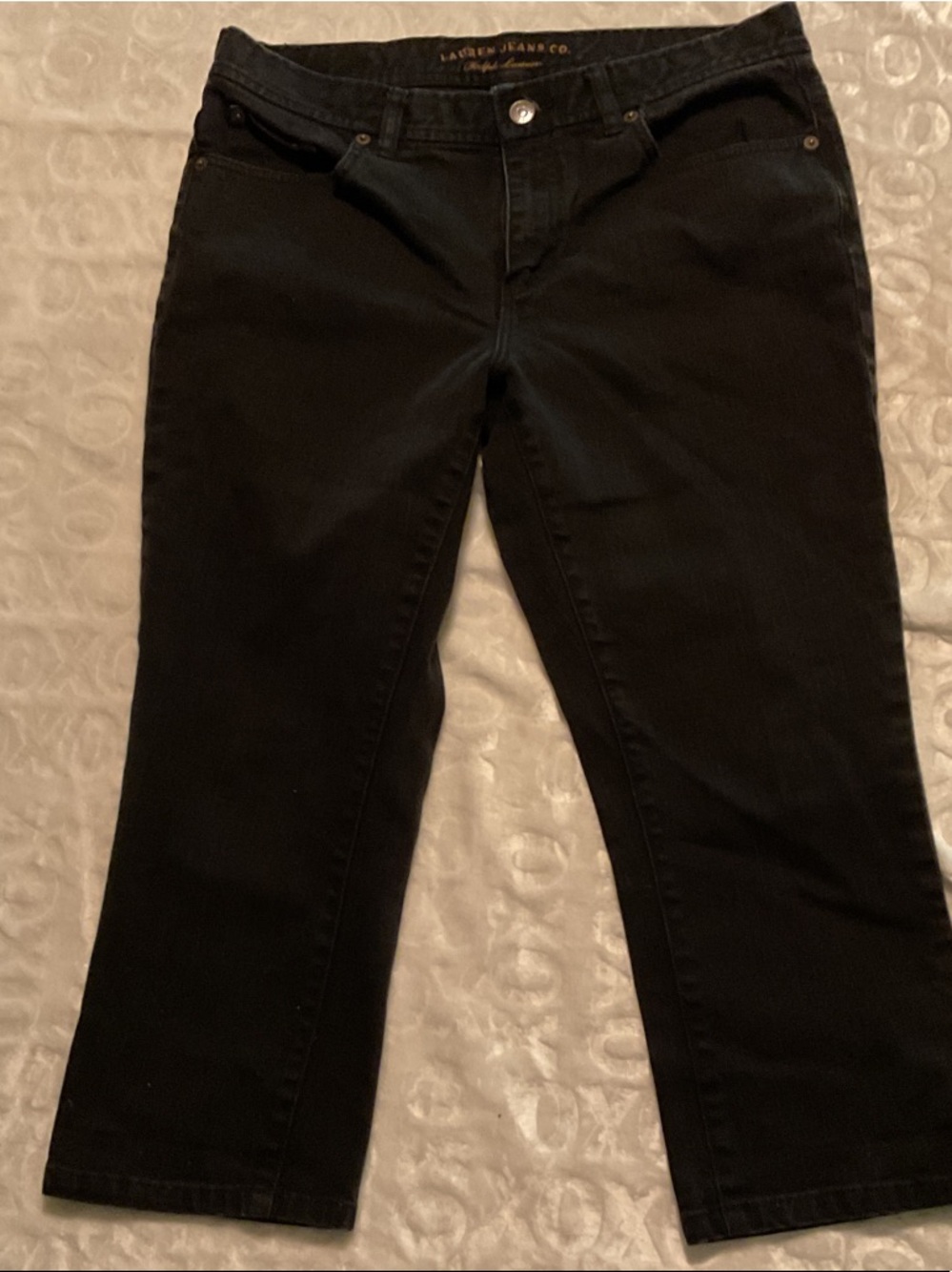Ralph Lauren Black Bootcut Jeans